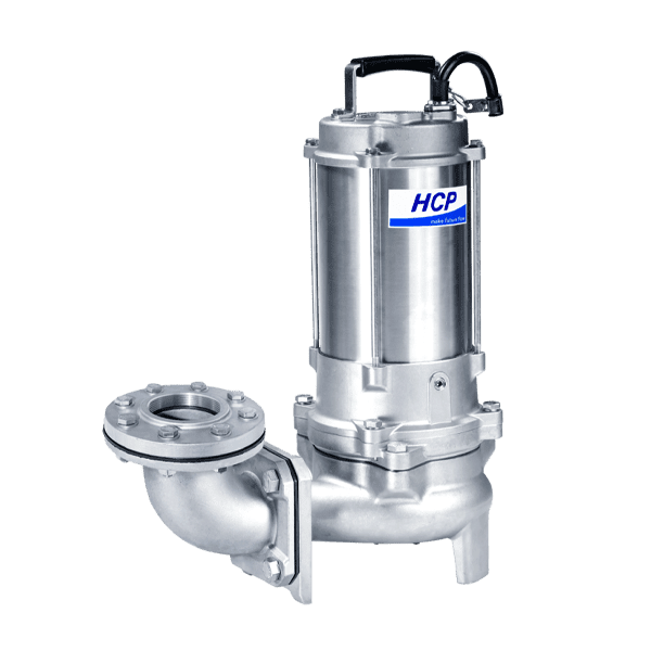 Bơm chìm nước thải inox đúc 2 Pole HCP 80SFU23.7 5HP Bơm chìm nước thải inox đúc 2 Pole HCP