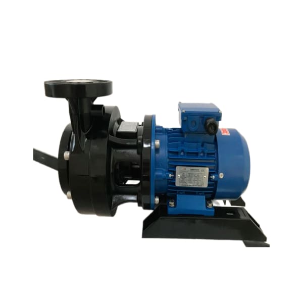 Máy bơm ly tâm trục ngang hóa chất Qeehua QHG-F-100102-EH-SSH 10HP Máy bơm ly tâm trục ngang hóa chất Qeehua QHG